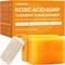 CADDISE Kojic Acid Turmeric Soap Bars – Dark Spot Remover & Skin Care, Handmade Face & Body Wash Bars with Niacinamide, Shea Butter, Tea Oil, Vitamin C (2 Pack, 8.5 Oz)